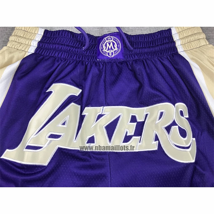 Short Los Angeles Lakers Hall of Fame Just Don Volet